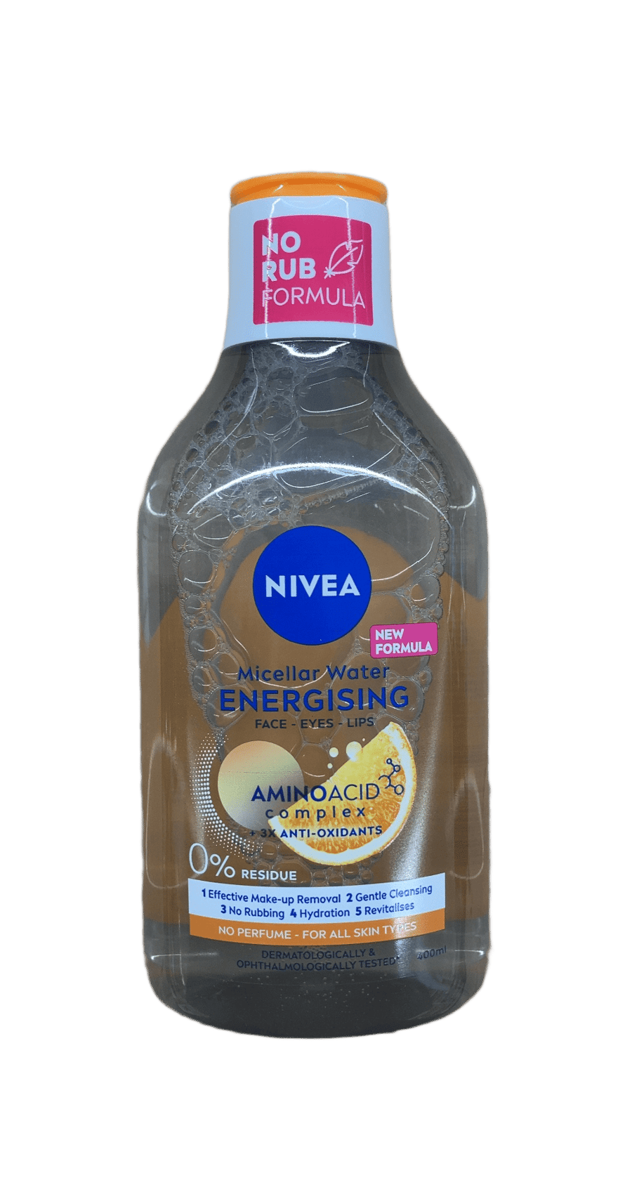 Nivea orkugefandi míselluvatn 400 ml