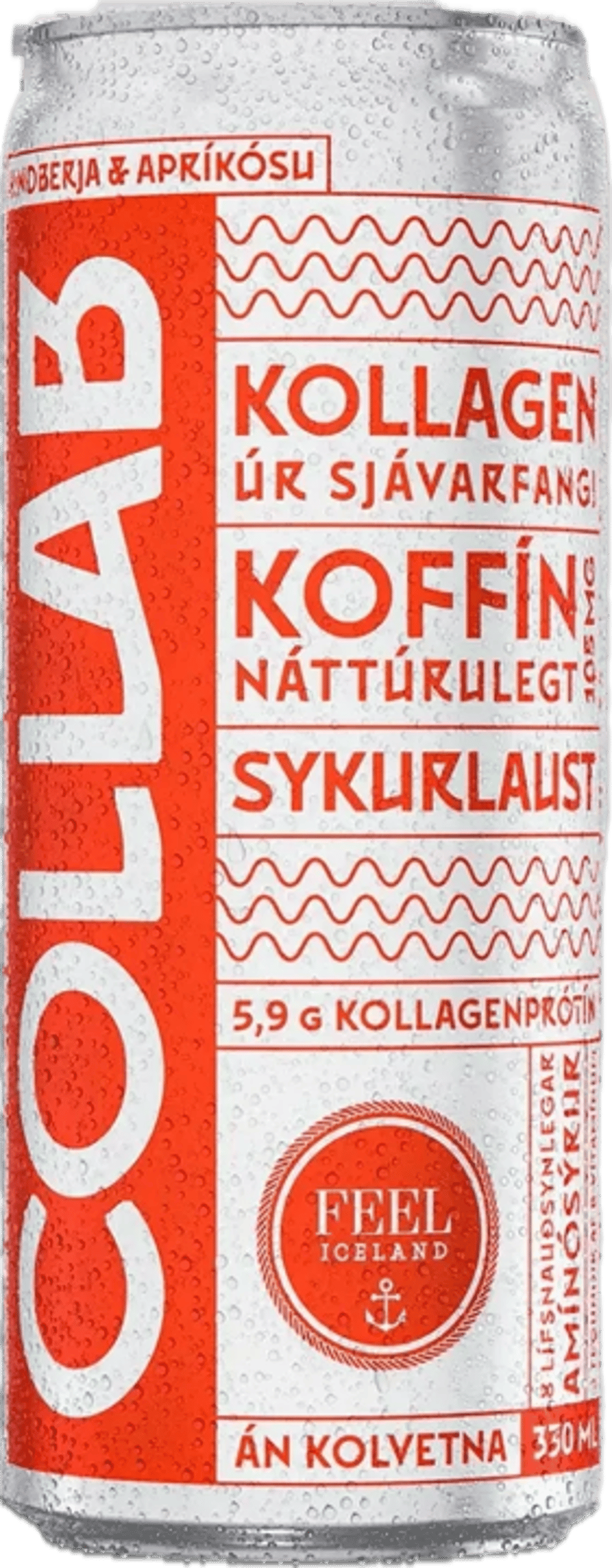 Collab hinberja og apríkósu 330 ml