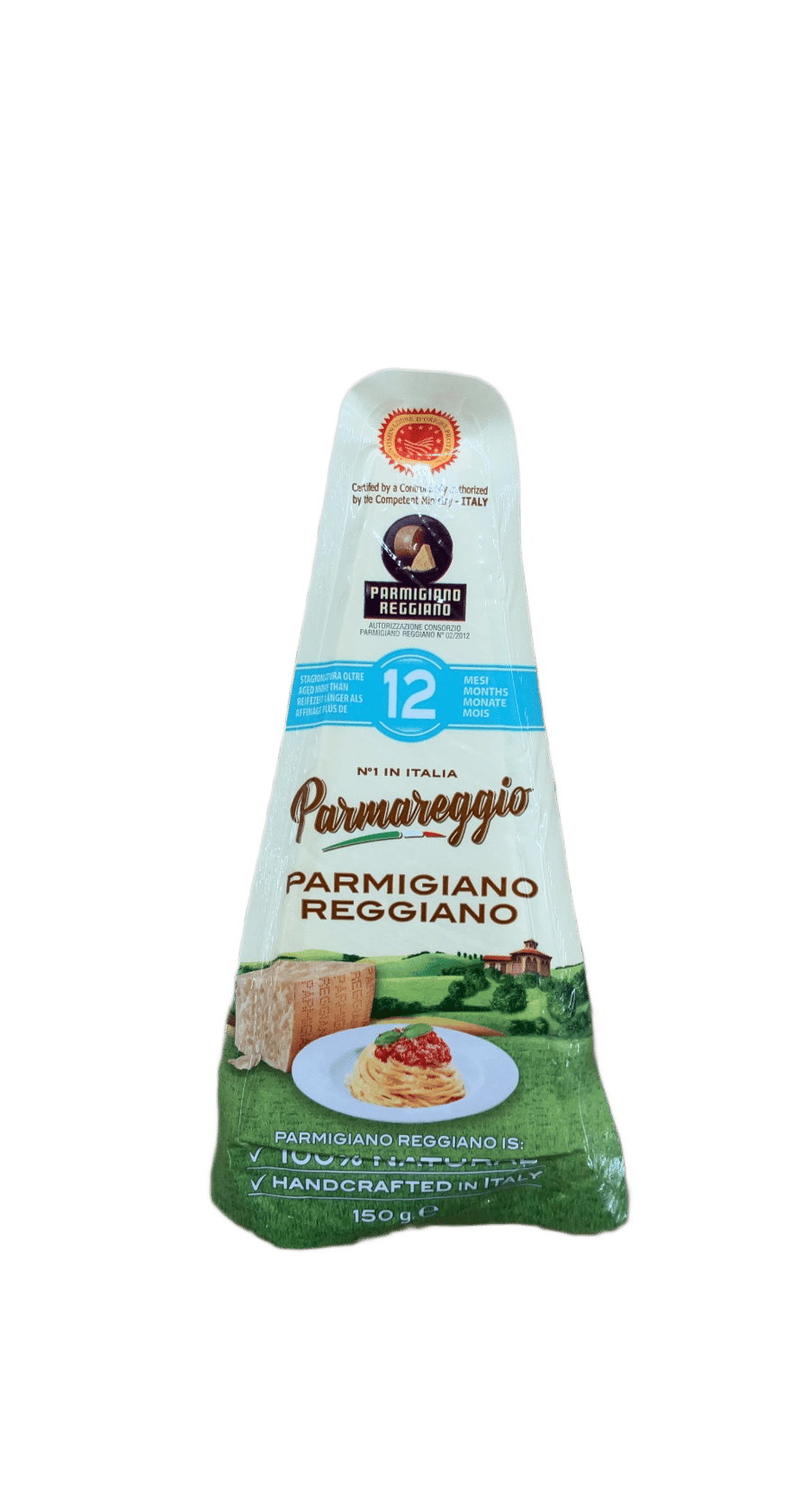 Parmareggio Parmigiano Reggiano þroskaður í yfir 12 mánuði 150 g