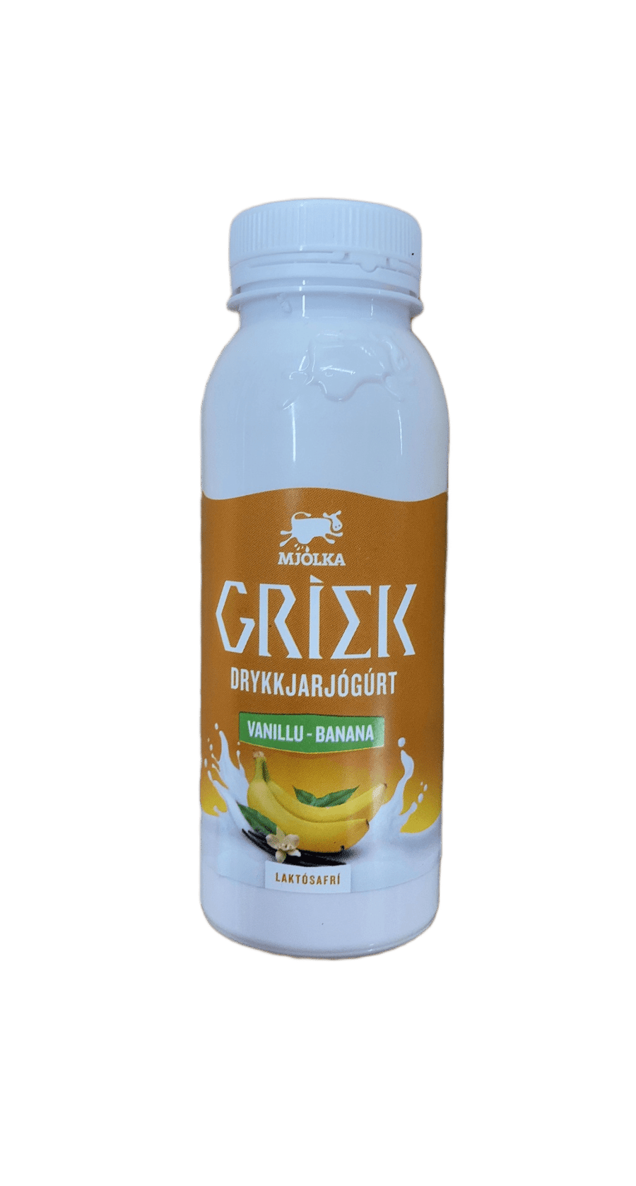 Mjólka Grísk Drykkjarjógúrt Vanillu-Banana Laktósafrí 250 ml