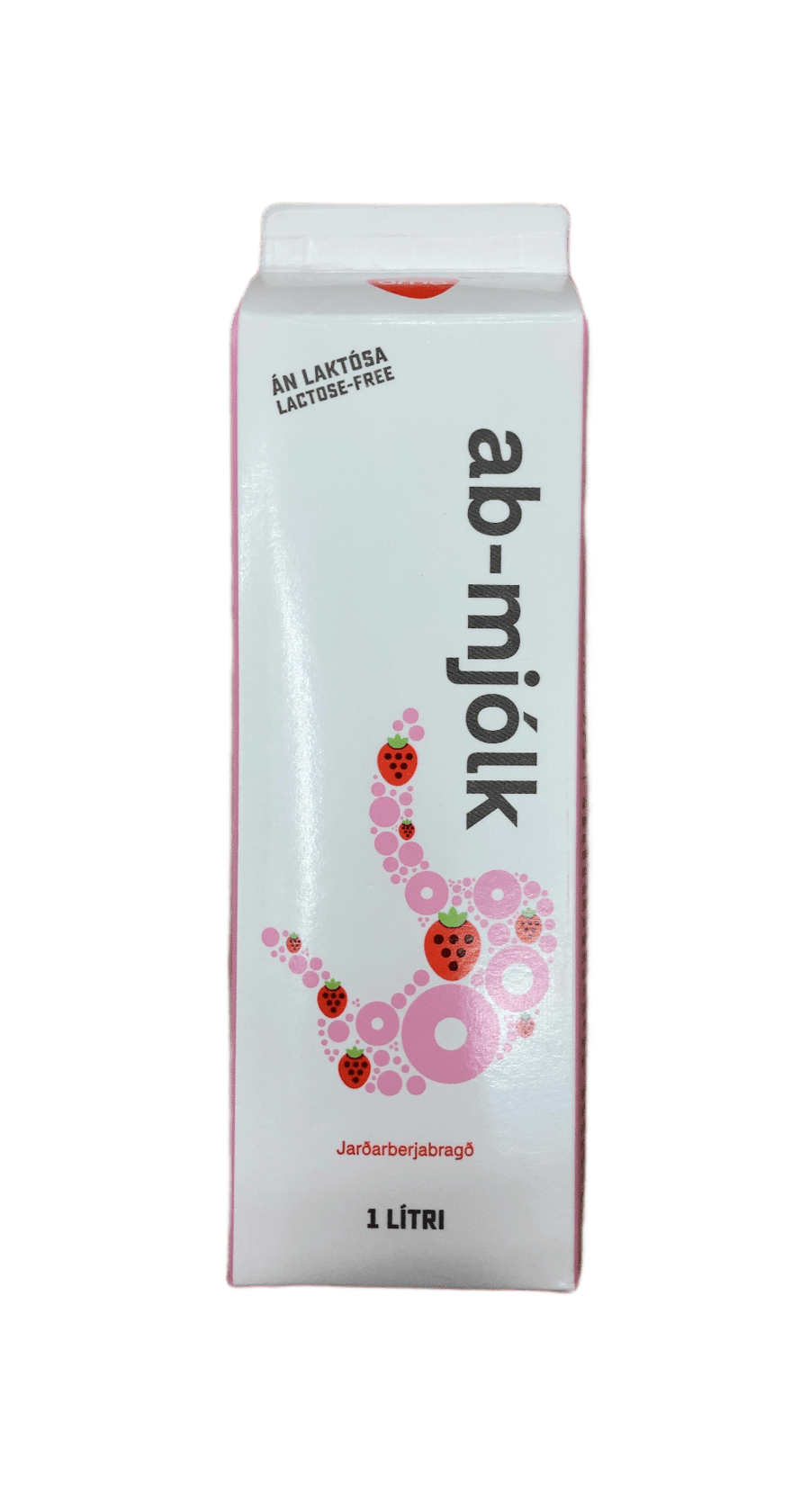 Arna Ab-mjólk Jarðarberjabragð Laktósafrí 1000 ml