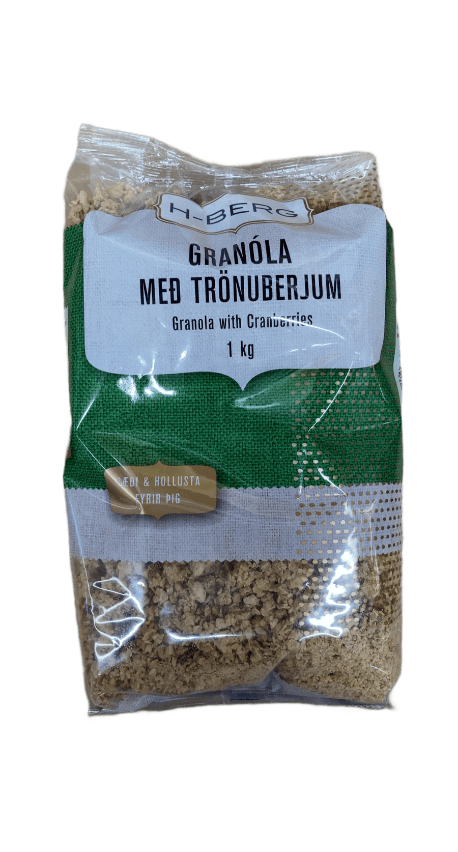 H-Berg Granóla með trönuberjum 1 kg