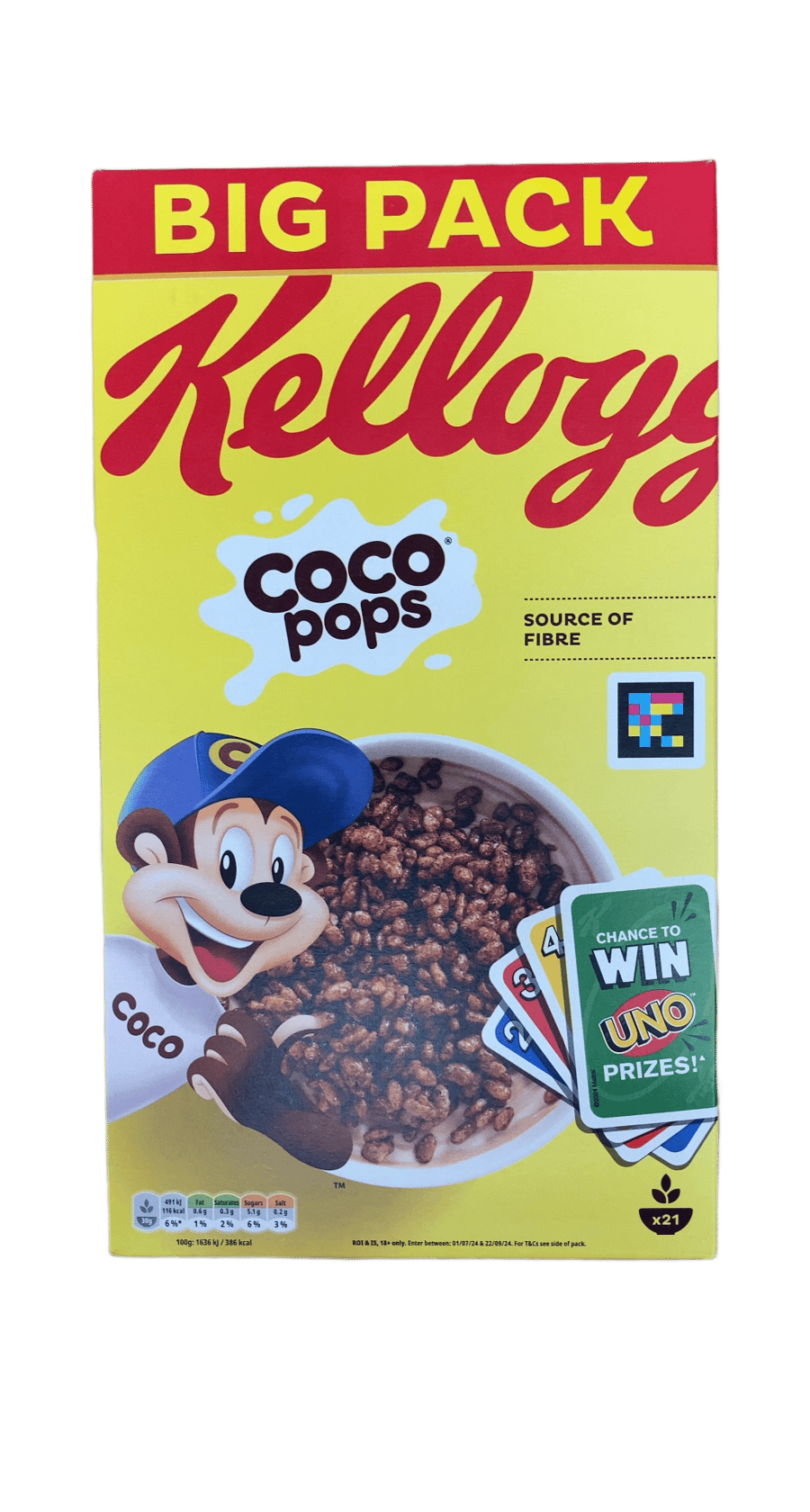 Kellogg's Coco Pops stór pakkning 650 g