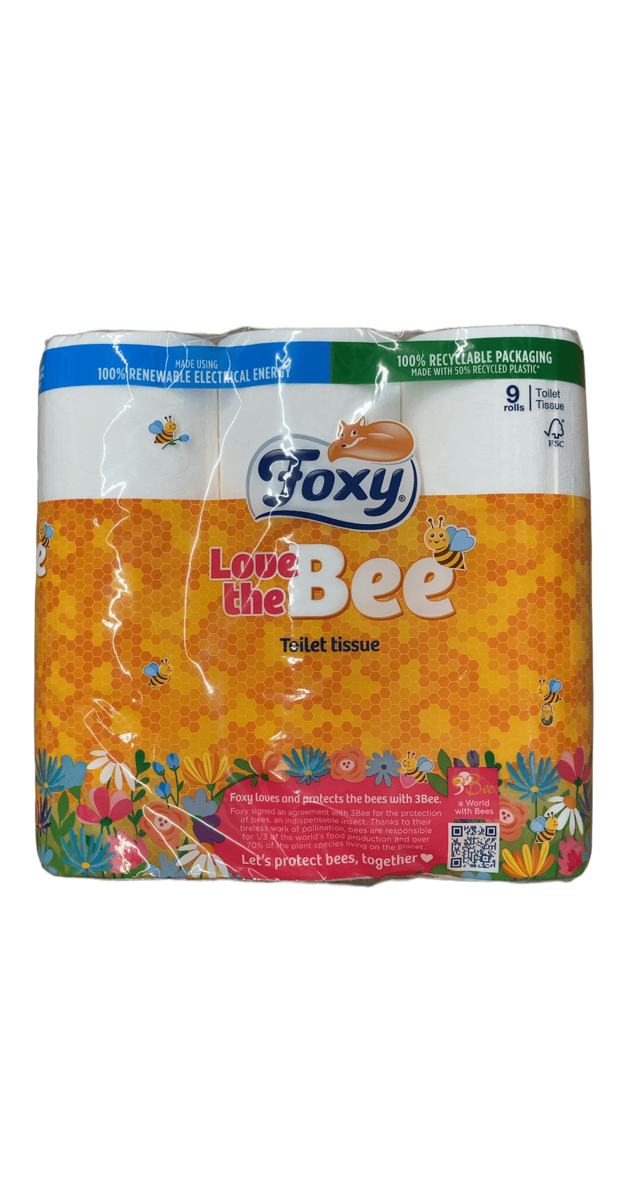 Foxy Love The Bee salernispappír 9 stk