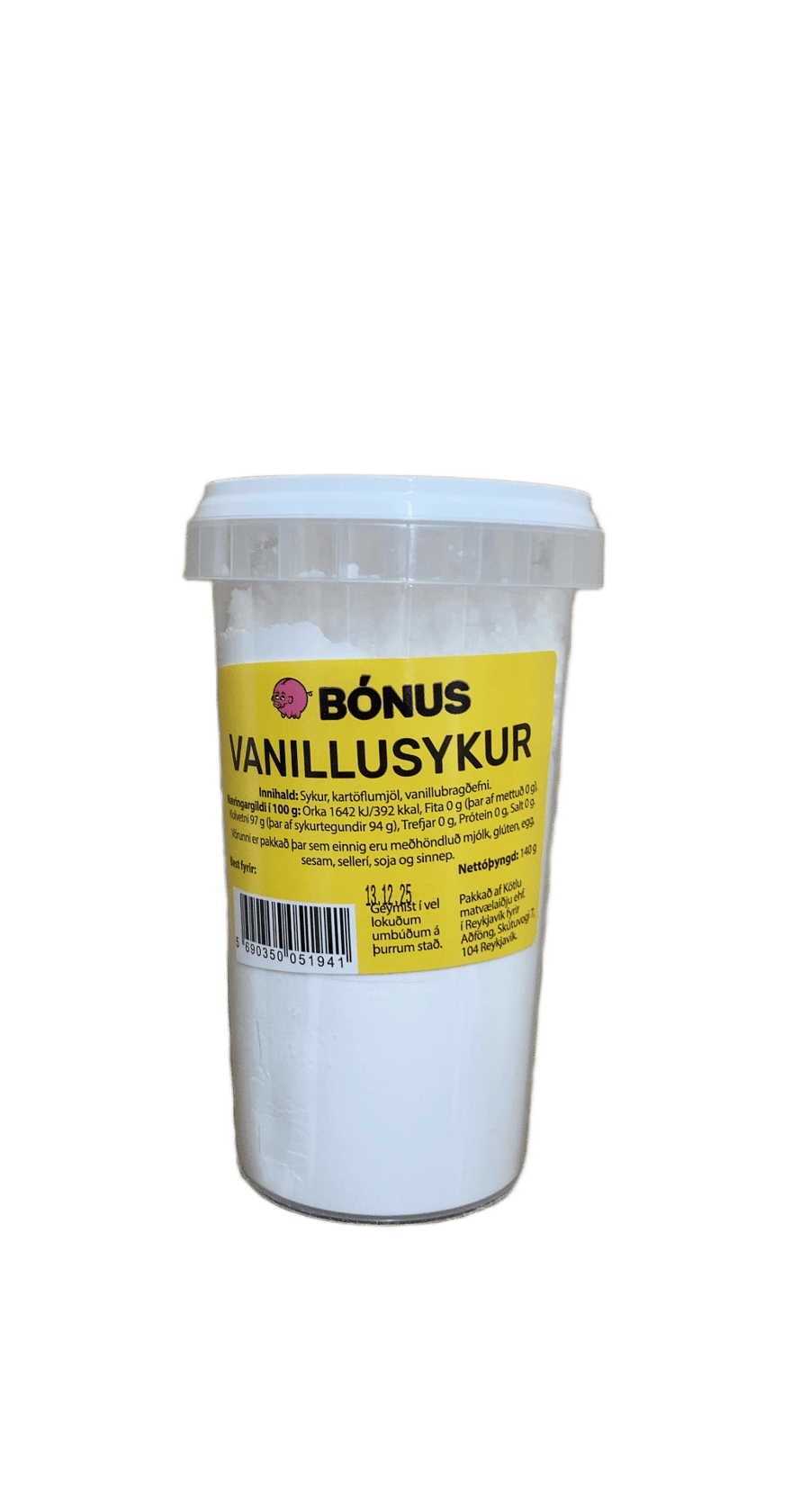 Bónus Vanillusykur 140 g