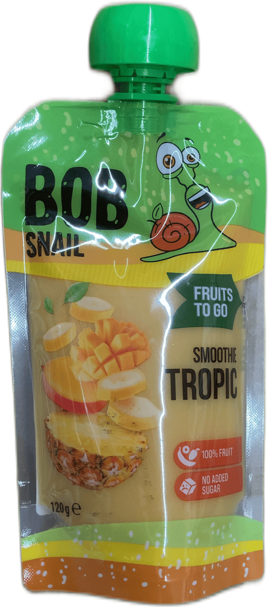 Bob Snail hitabeltis banana-, ananas- og mangóþeytingur 120 g