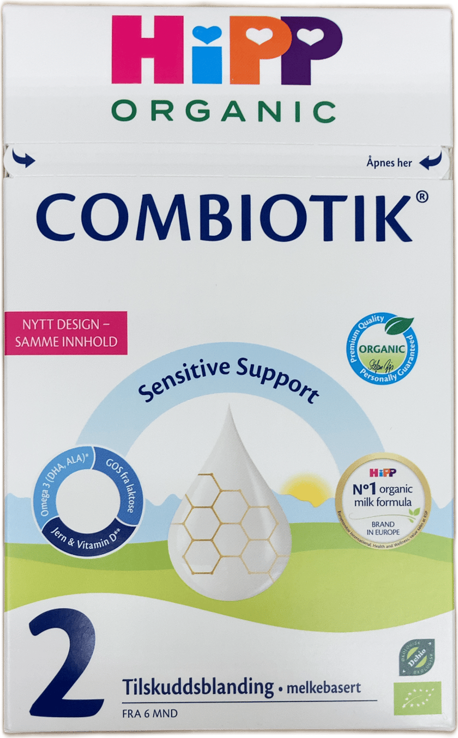 HiPP lífrænt Combiotik 2 frá 6 mánaða 500 g