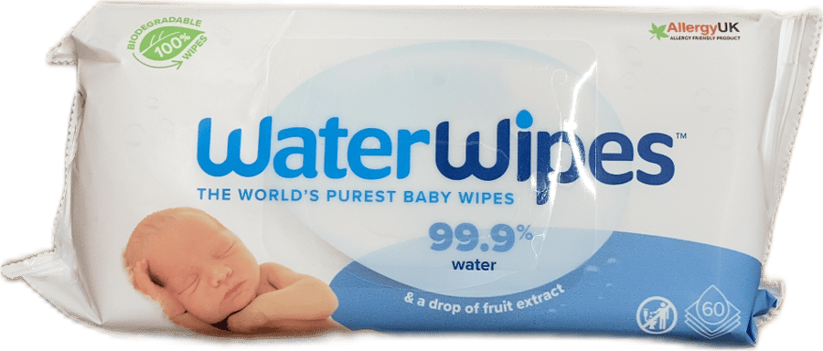WaterWipes lífbrjótanlegar blautþurrkur fyrir börn