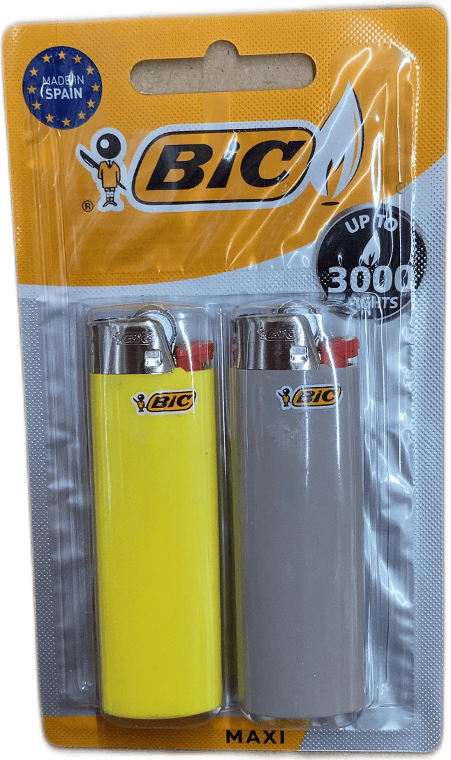 Bic Maxi kveikjarar 2 stk