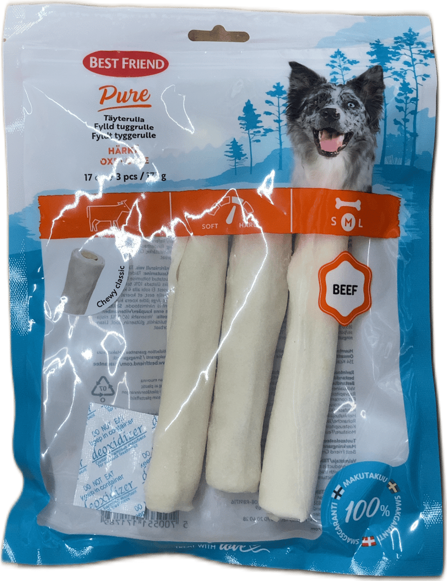 Best Friend Pure fyllt nautarúlla 175 g