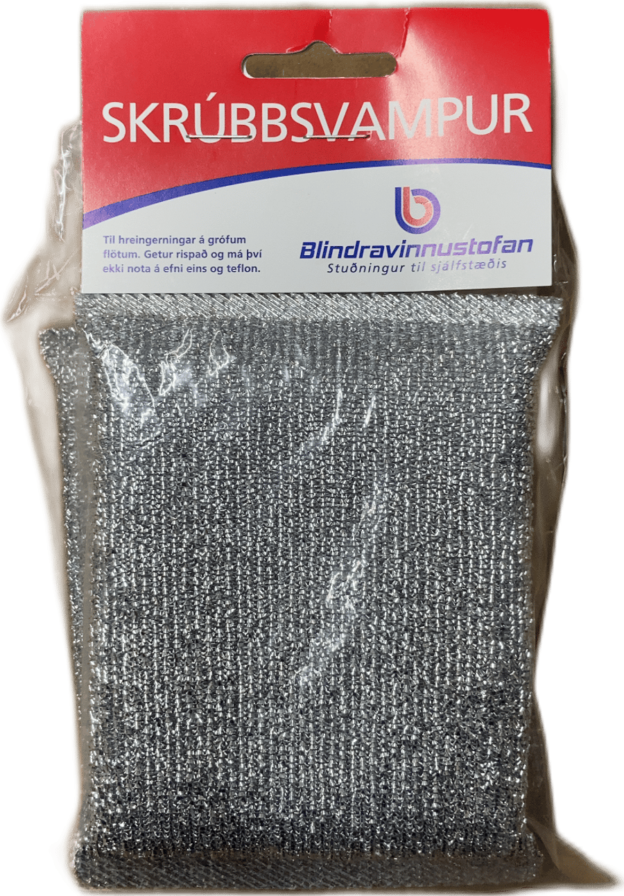 Blindravinnustofan Skrúbbsvampur