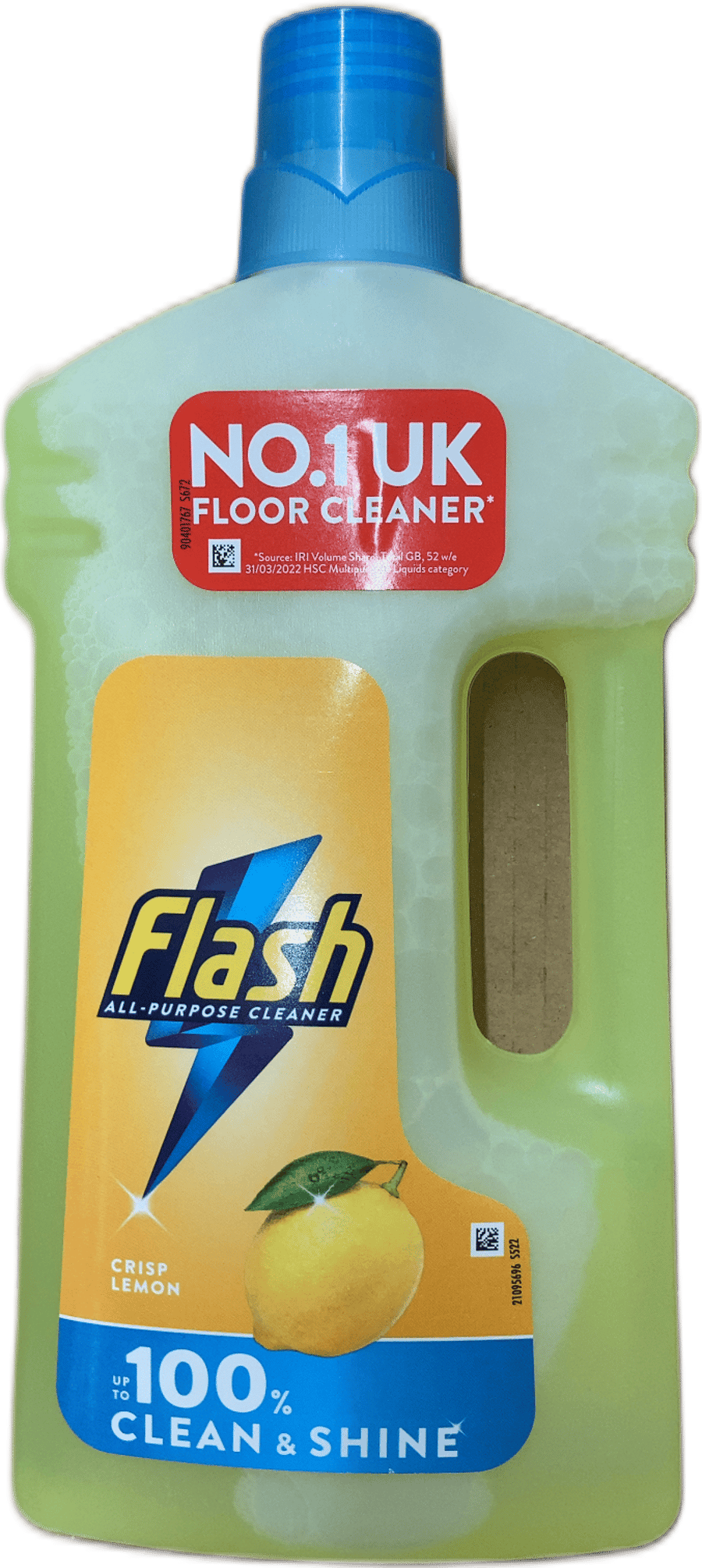 Flash alhliða hreinsiefni, fersk sítróna, 950 ml