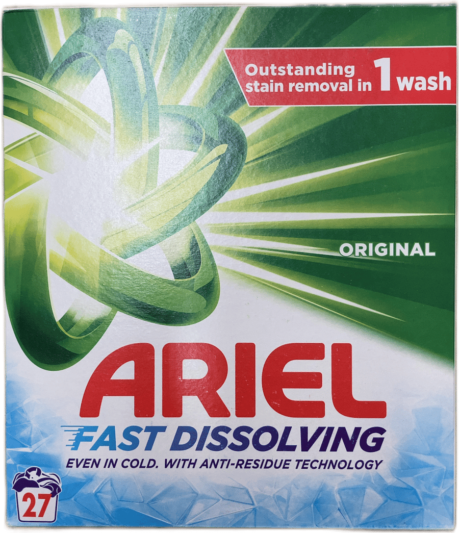 Ariel Original hraðleysandi ensímþvottaefni 1620 g