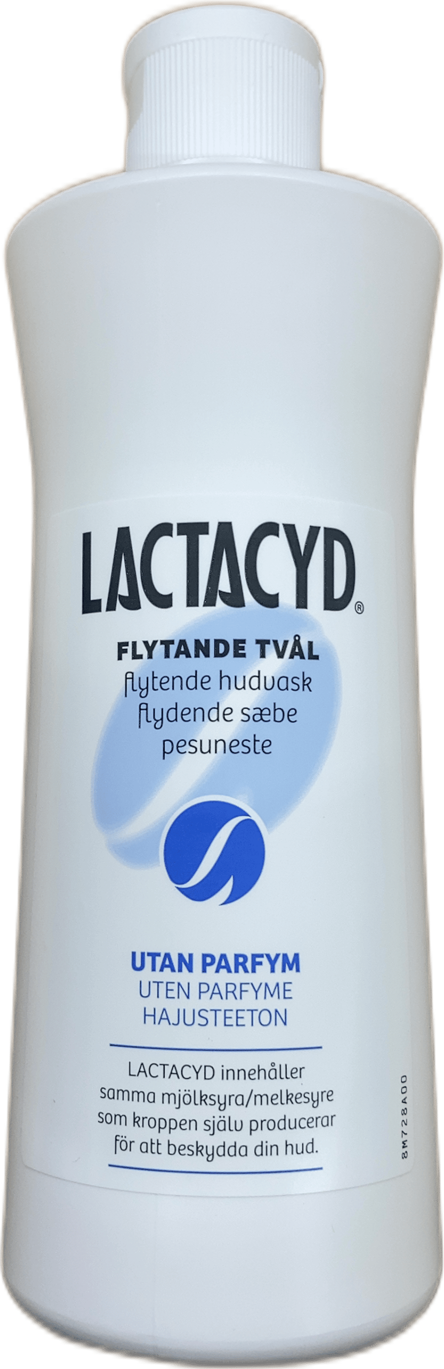 Lactacyd fljótandi sápa án ilmefna 500 ml