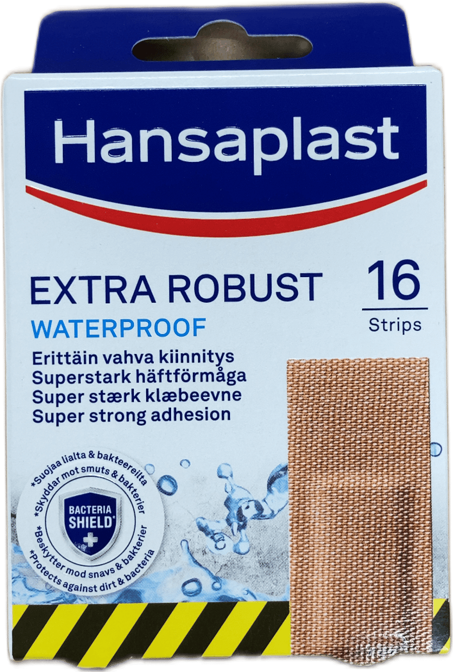 Hansaplast Extra sterkir vatnsheldir plástrar 16 stk