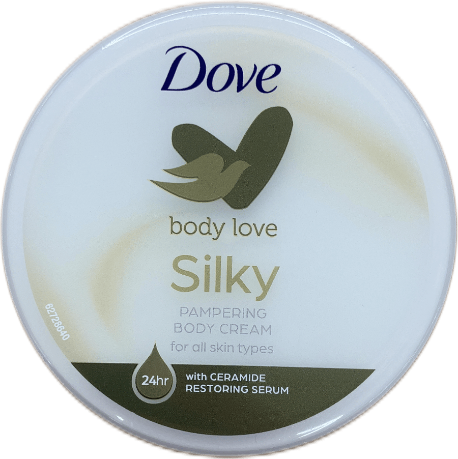 Dove Body Love Silkimjúkt dekur líkamskrem 300 ml