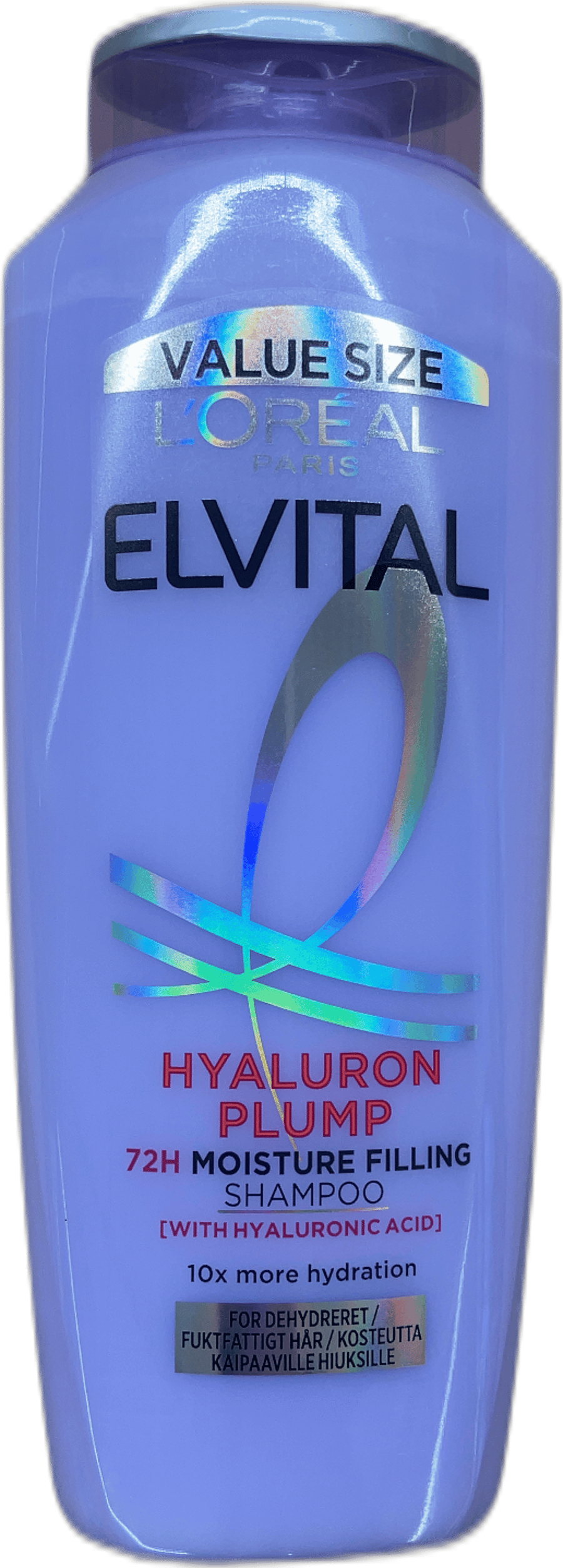 L'Oréal Paris Elvital Hyaluron Plump 72 klst. rakafyllandi sjampó 400 ml