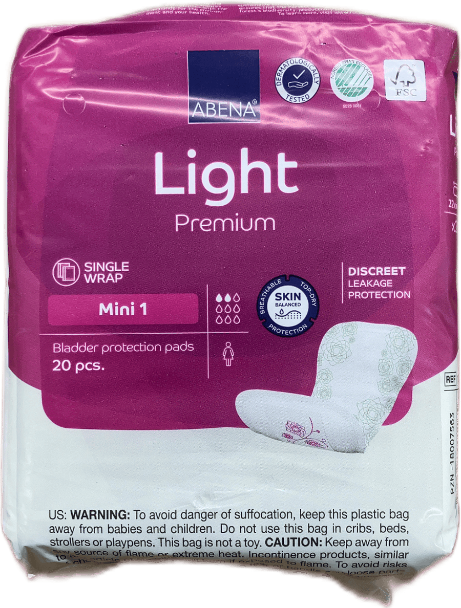 Abena Light Premium Mini 1 þvaglekabindi 20 stk