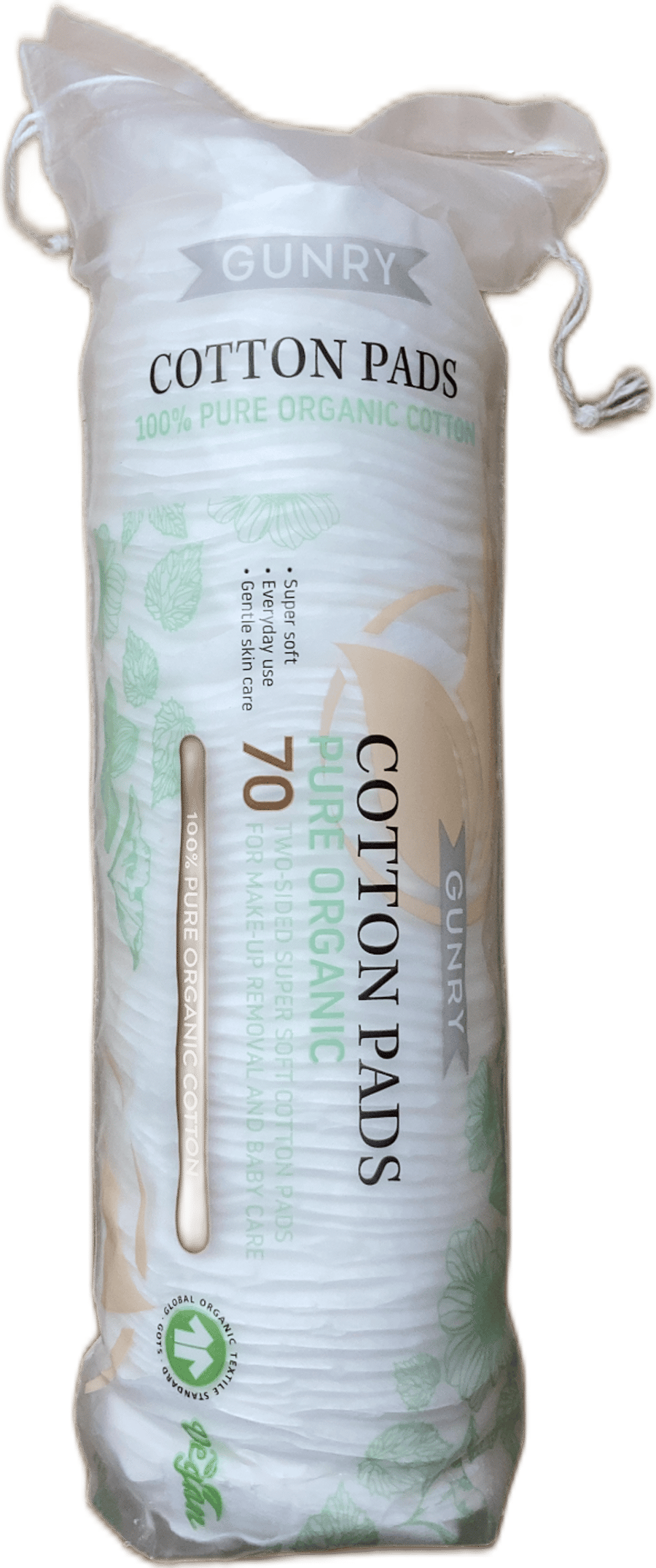 Gunry Pure Organic bómullarskífur 70 stk