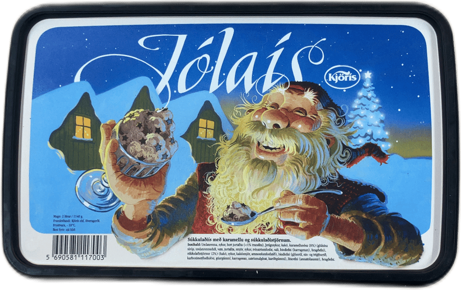 Kjörís Mjúkís Súkkulaði Jólaís 1140 g