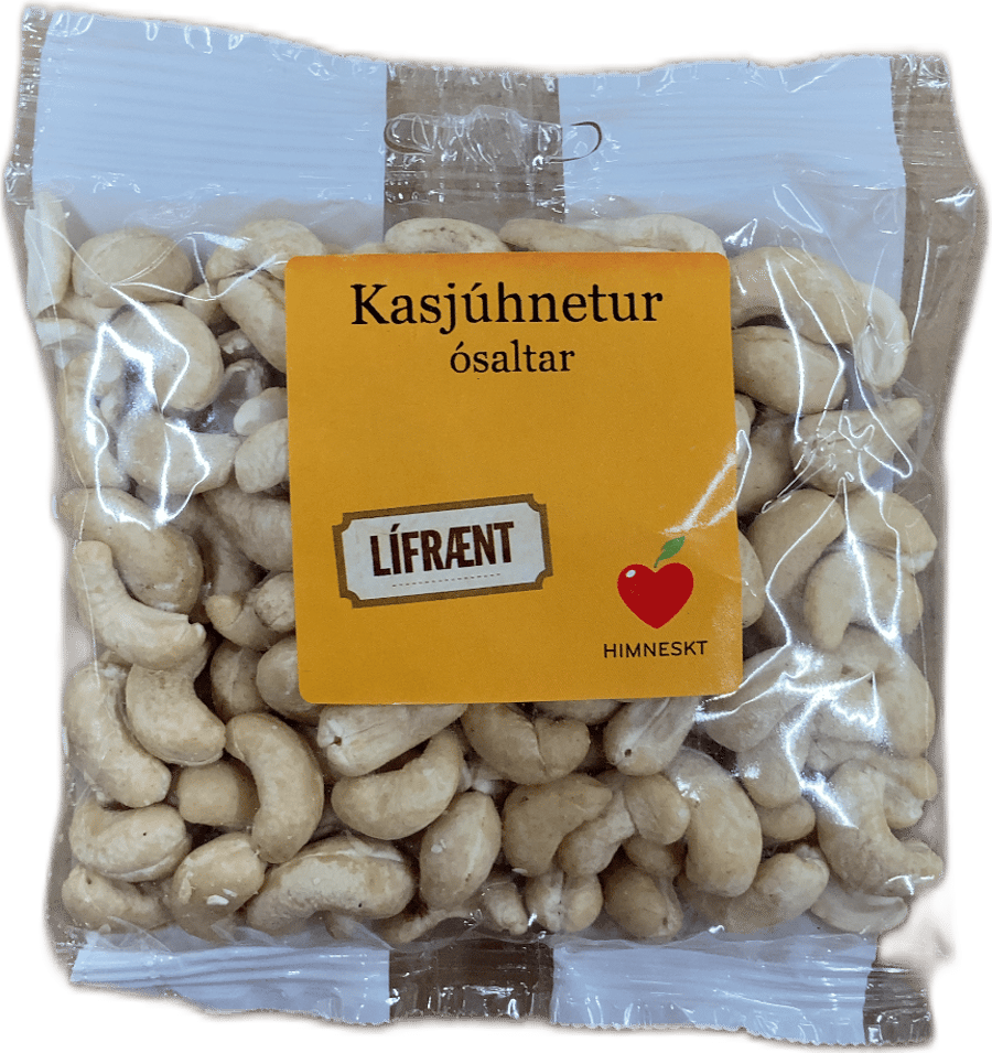 Himneskt Kasjúhnetur ósaltaðar 150 g