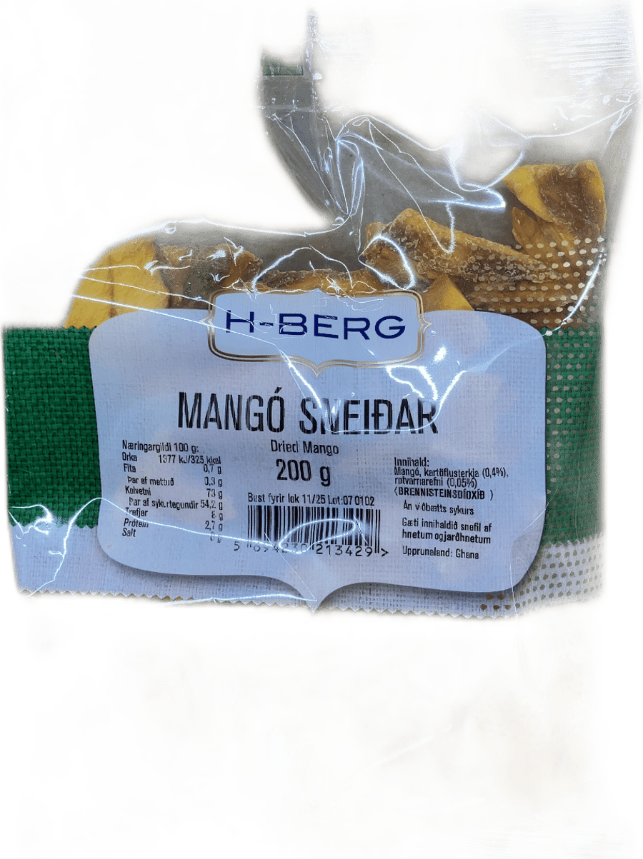 H-Berg Mangó Sneiðar 200 g