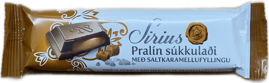 Síríus Pralín Súkkulaði með Saltkaramellufyllingu 40 g