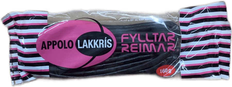 Appolo Lakkrís Fylltar Reimar 160 g