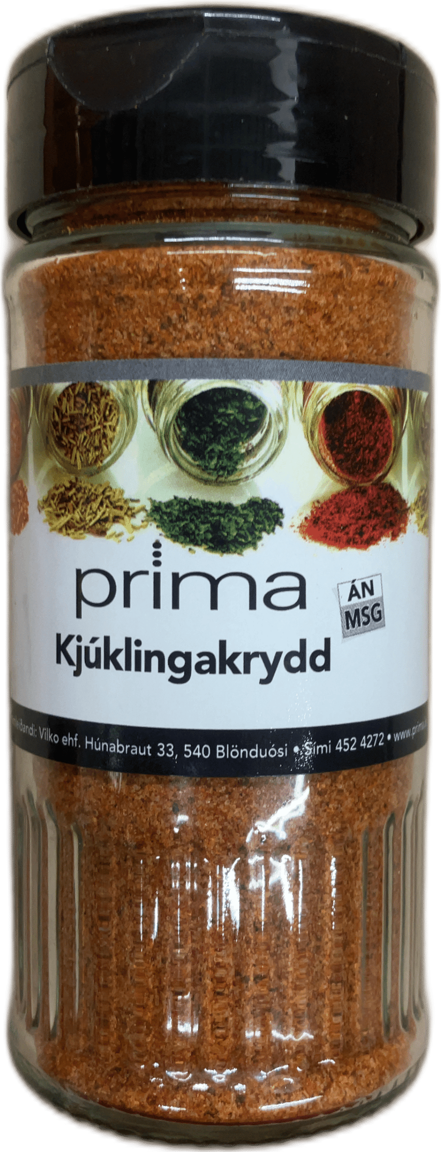 Prima Kjúklingakrydd án MSG 200 g