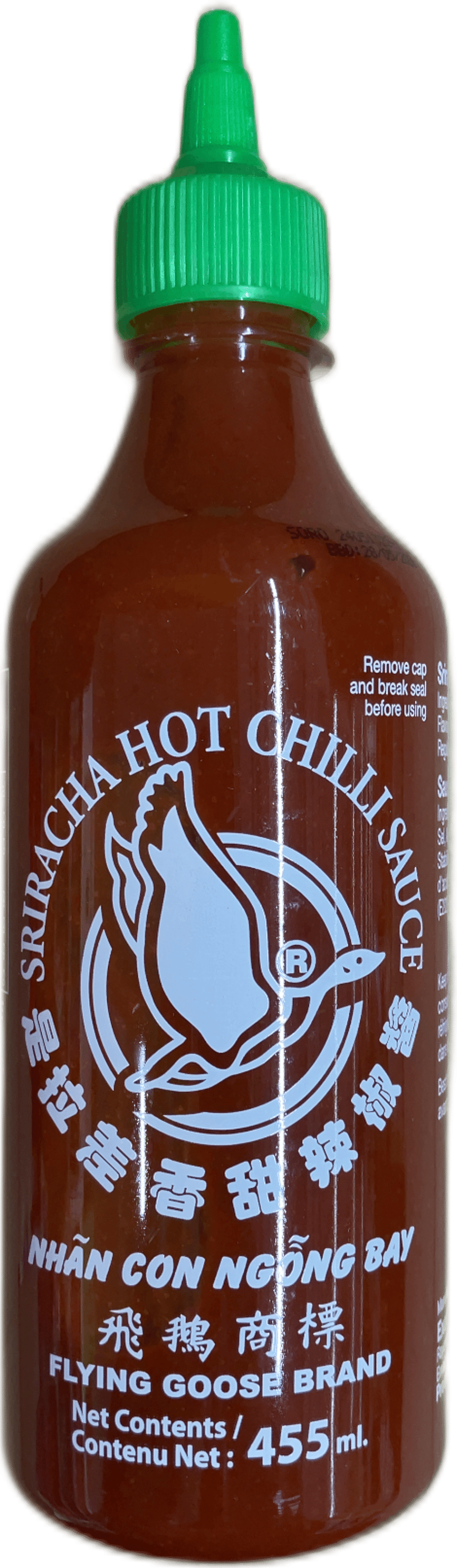 Flying Goose Sriracha sterk chilísósa 455 ml