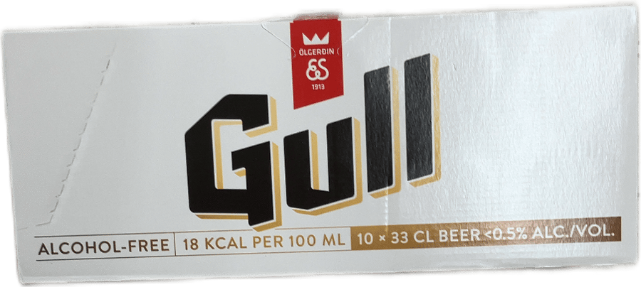 Gull Áfengislaus Bjór 10 x 330 ml