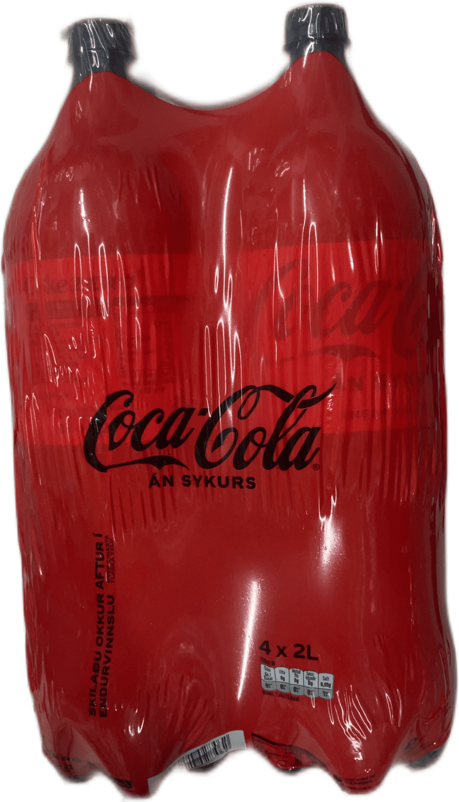 Coca Cola Zero 4 x 2 l