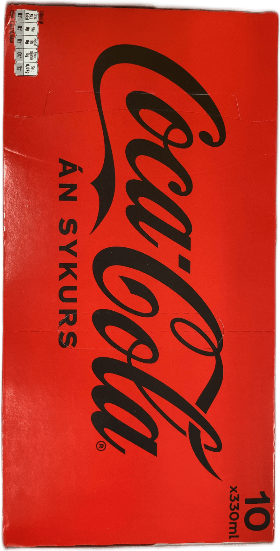 Coca Cola Zero 10 x 330 ml