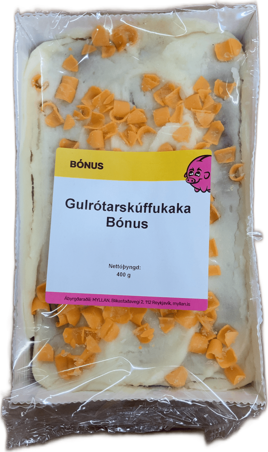 Bónus Gulrótarskúffukaka 400 g