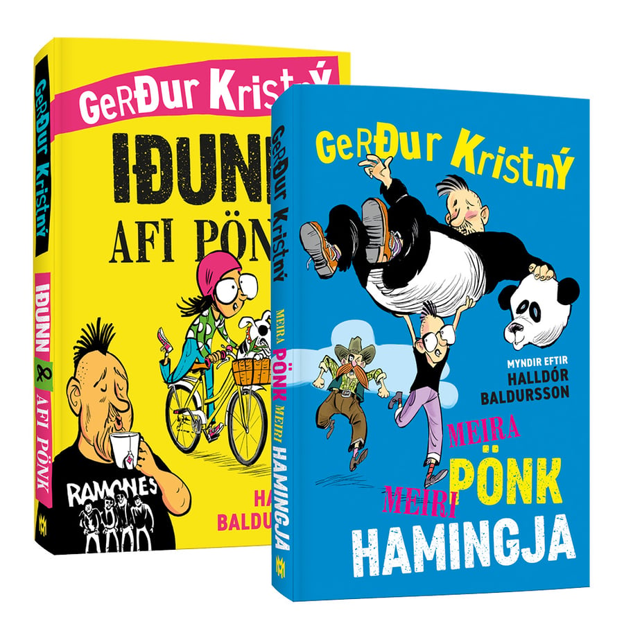 Iðunn & afi pönk og Meira pönk, meiri hamingja