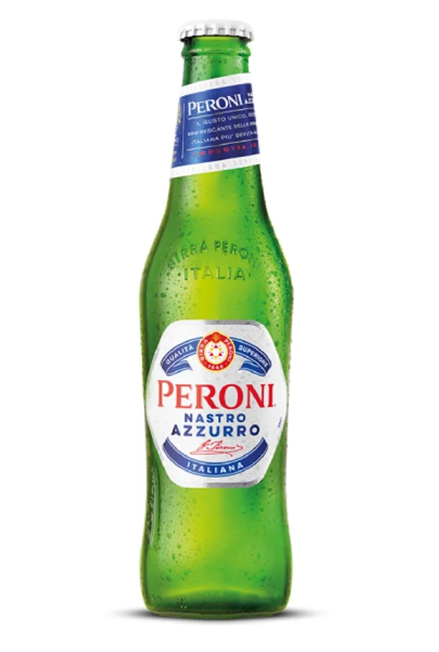Peroni Nastro Azzurro / 12 flöskur B.F. 31.08