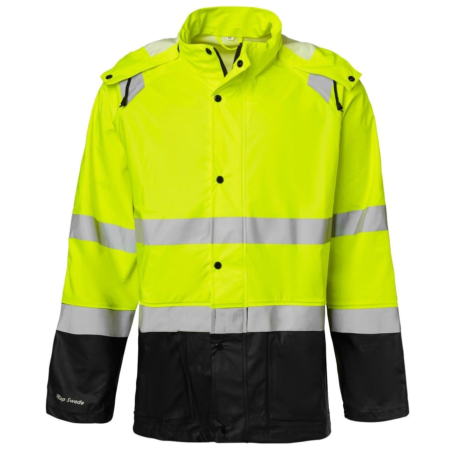 Top Swede Regnjakki HiViz Gulur