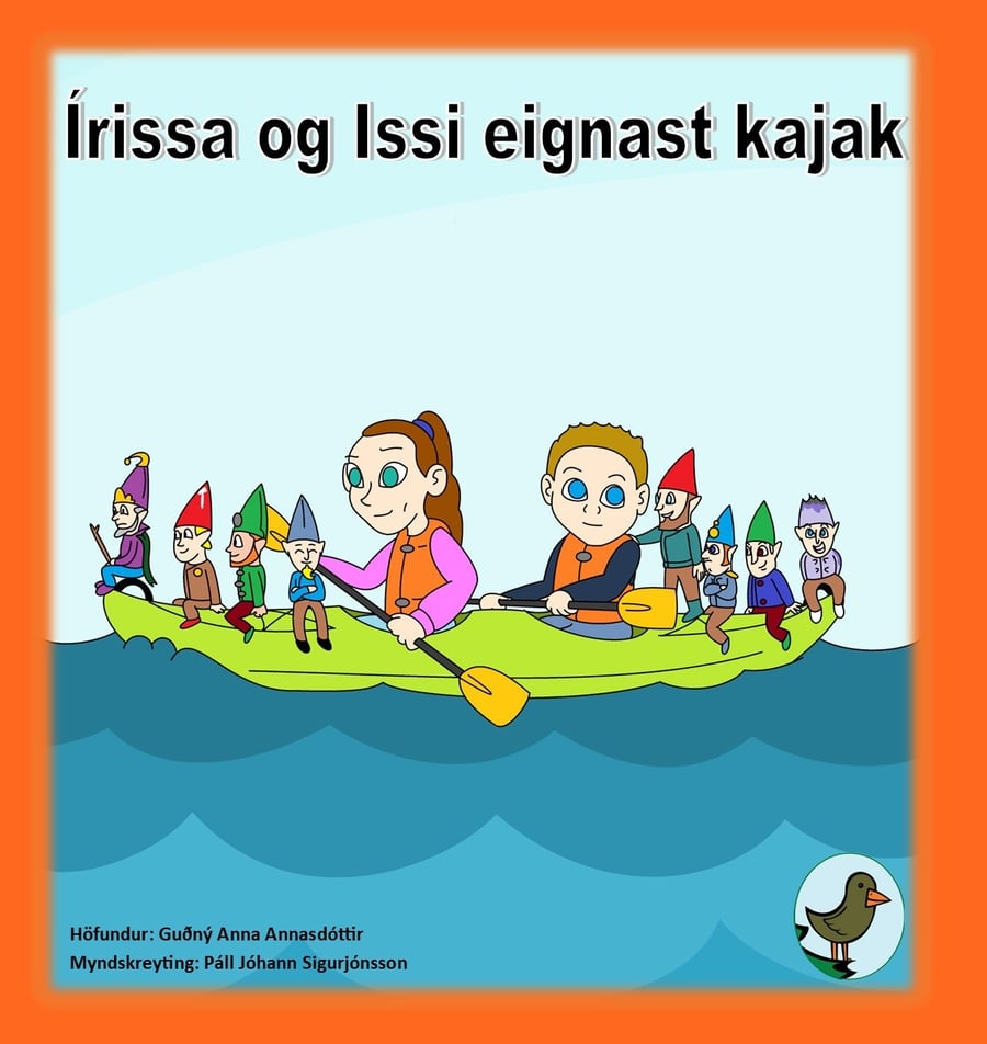 Írissa og Issi eignast kajak