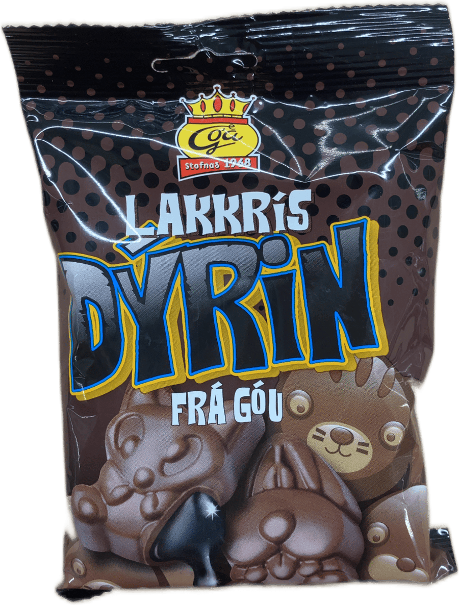 Góa Lakkrís Dýrin 150 g