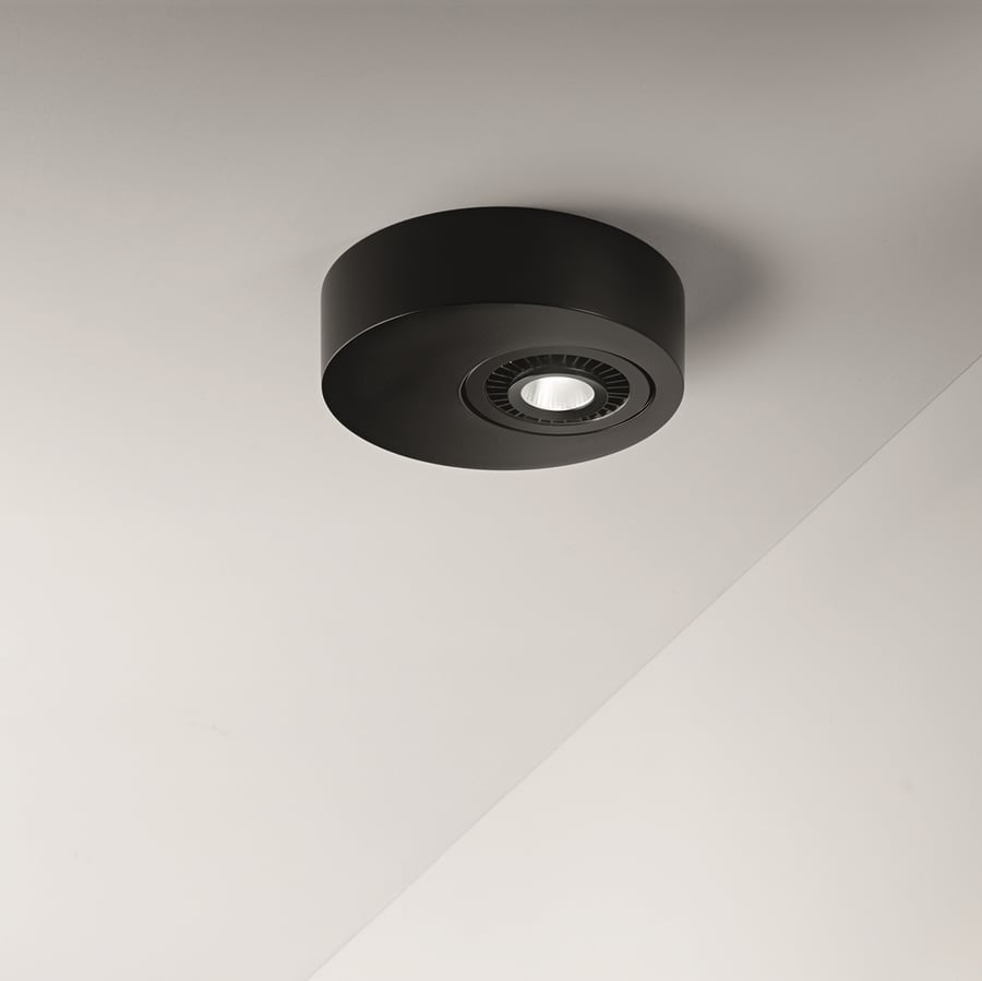 GEO WALL LIGHT/CEILING LIGHT Black - sýnishorn úr verslun