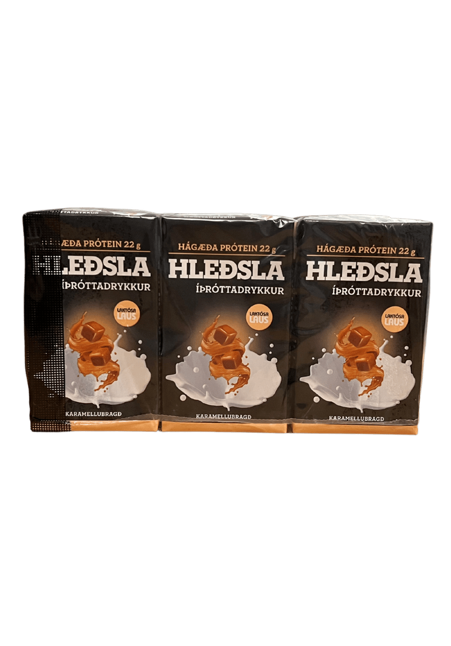 Hleðsla karamellubragð 3 x 250 ml - 750 ml