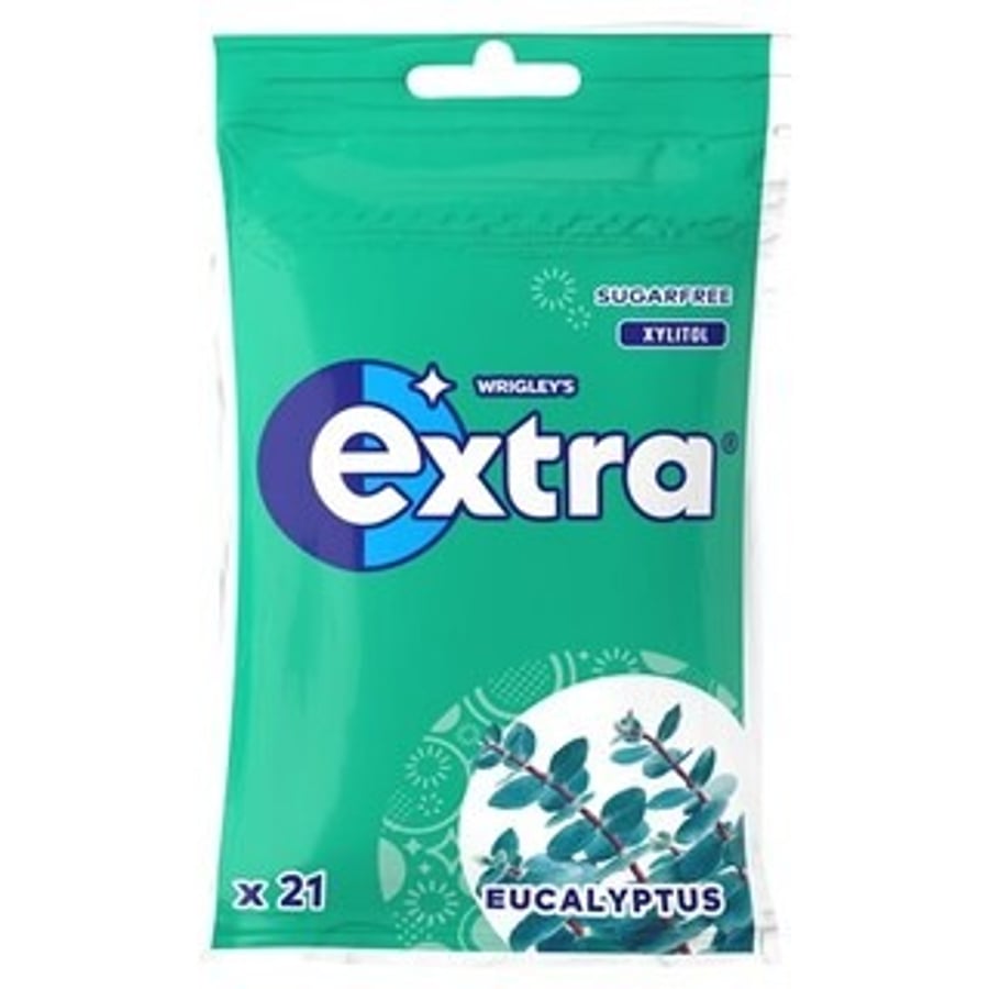 Extra tyggigúmmí eucalyptus 21 stk.