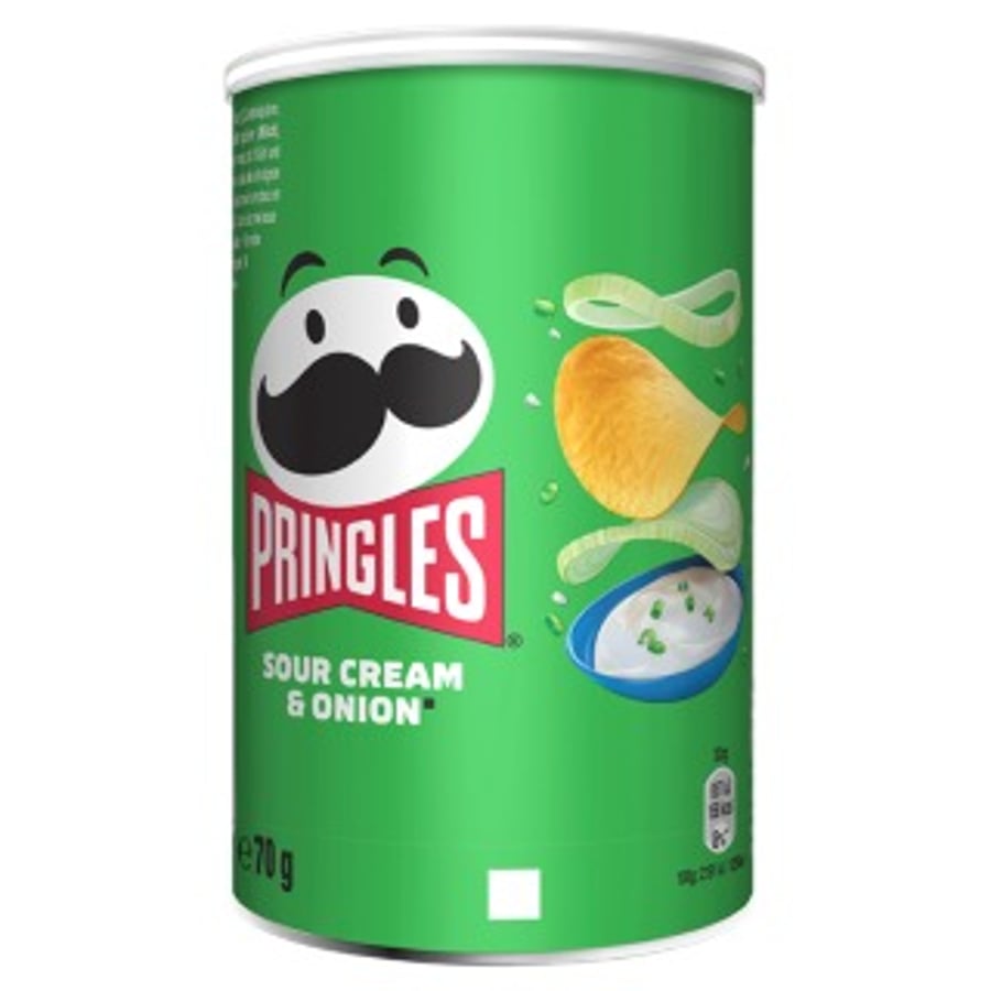 Pringles snakk með sýrðum rjóma 70 g