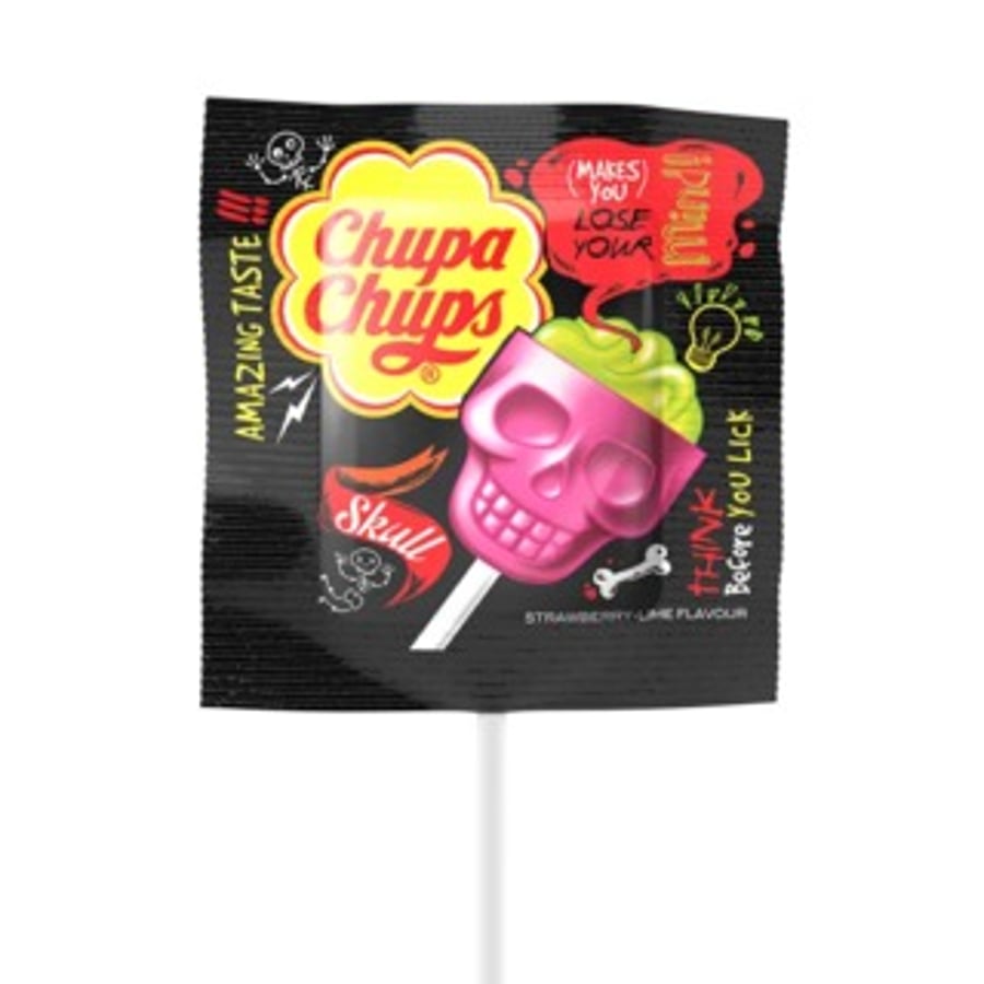 Chupa Chups Skull sælgæti 15 g