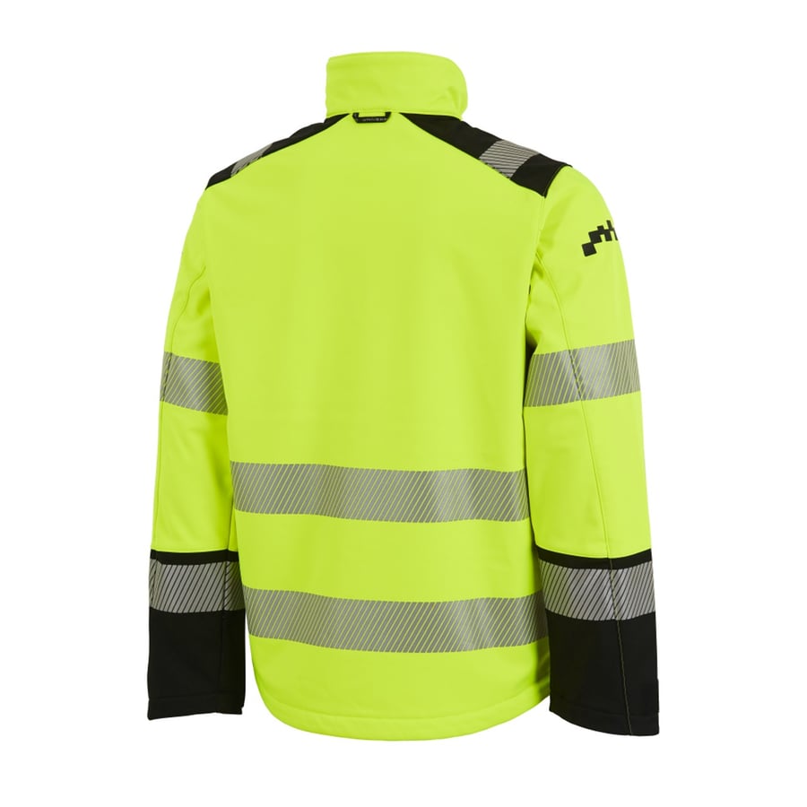 Univern Softshell jakki, HiViz gulur