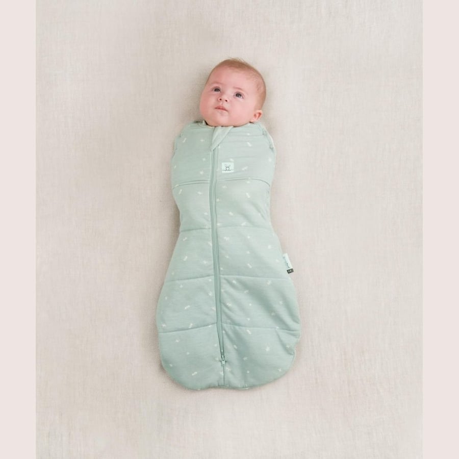 ERGOPOUCH Cocoon swaddle svefnpoki sage 6-12 mánaða
