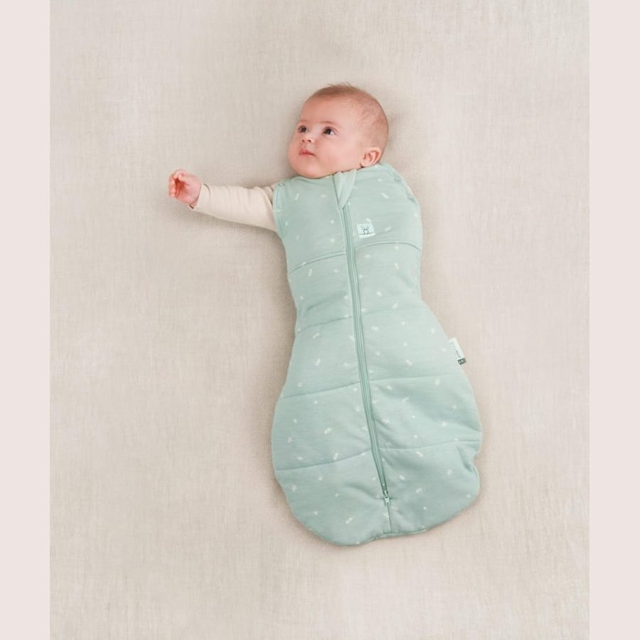 ERGOPOUCH Cocoon swaddle svefnpoki sage 6-12 mánaða