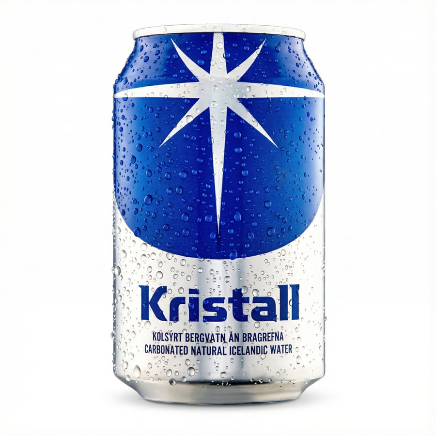 Kristall án bragðefna 330 ml (Dós)