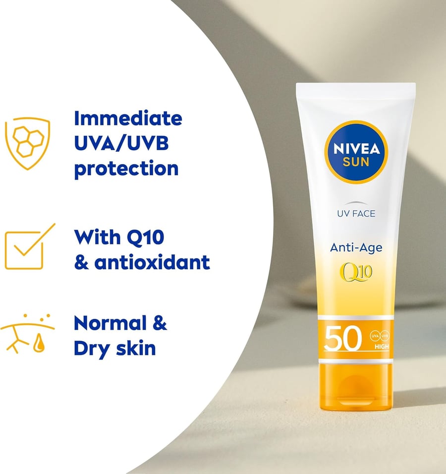 Nivea Sun UV Face Anti-Age SPF 50 50 ml