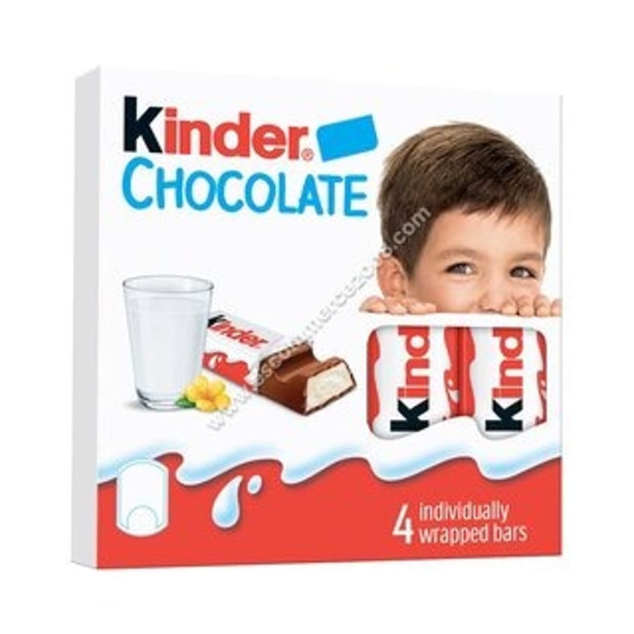 Kinder súkkulaði 4 x 25 g